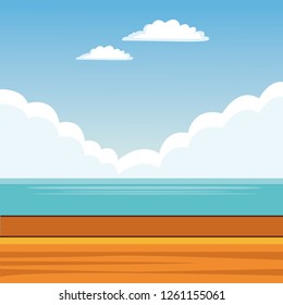 landscape background cartoon