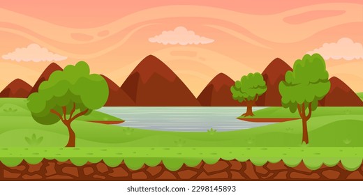 Landscape background is visually perfect 