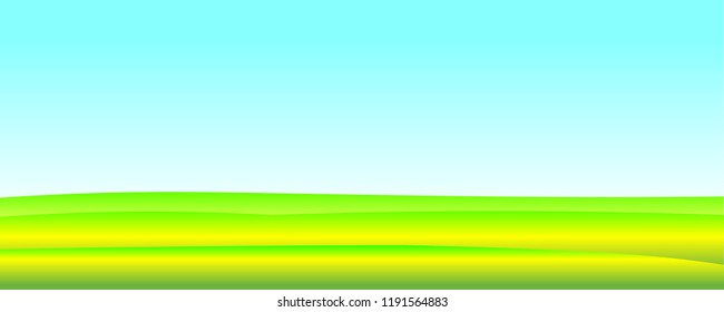 landscape blue sky