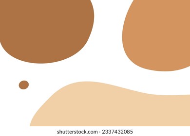 Landscape boho illustration background vector element