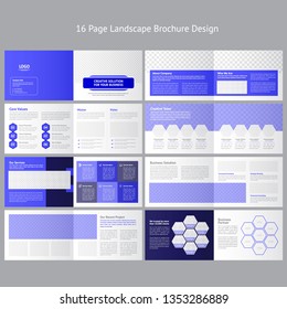 Landscape Brochure Design