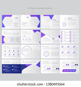 Landscape Brochure Design