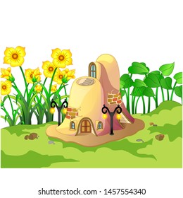 Landscape Cartoon For Your Design