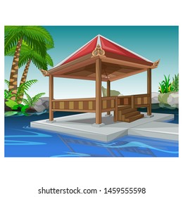 Landscape Cartoon For Your Design