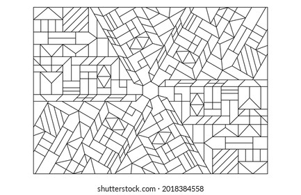 27,842 Adult coloring pages geometric Images, Stock Photos & Vectors ...