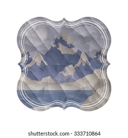 Landscape concept with nature designs, vector illustration eps 10