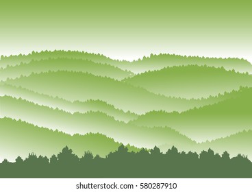 Landscape concept outdoor and travel,vector
