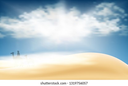 landscape of the desert in the day time