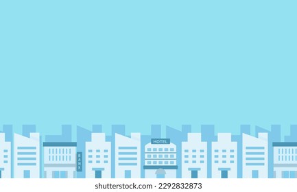 landscape design of office district