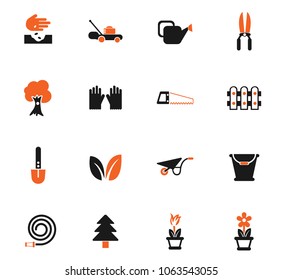 landscape design vector icons for web and user interface design