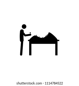 landscape designer icon. Element of people at work icon for mobile concept and web apps. Detailed landscape designer icon can be used for web and mobile on white background