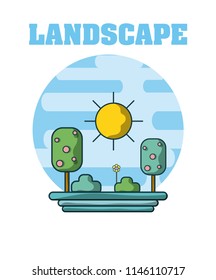 Landscape environment scenery