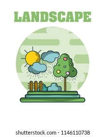 Landscape environment scenery