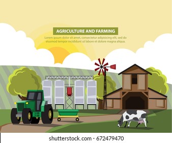 1,687 Diary farm vector Images, Stock Photos & Vectors | Shutterstock