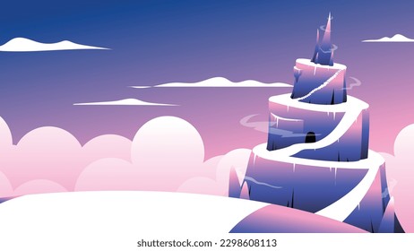 ilustración horizontal plana. buenas prácticas para fondos, fondos de pantalla, sitios web, etc. vectores