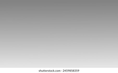 Landscape gradient grey background - Horizontal clean transparent grey color background.