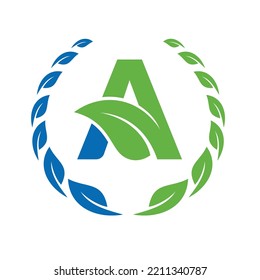 landscape green leaf for ecology nature vector