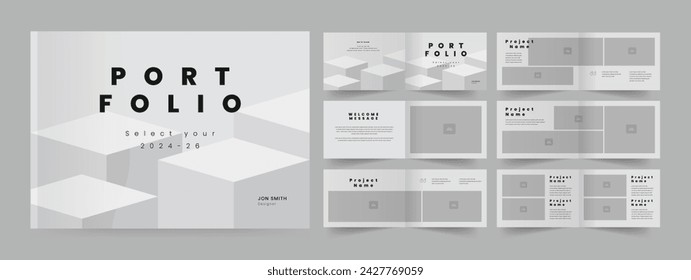 Landscape and Horizontal Portfolio Architecture Portfolio 