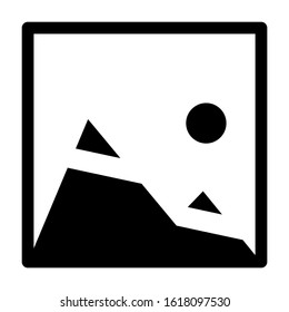 landscape icon isolated sign symbol vector illustration - high quality black style vector icons
