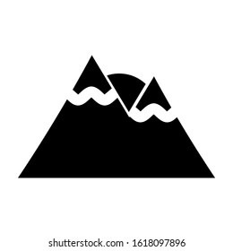 landscape icon isolated sign symbol vector illustration - high quality black style vector icons

