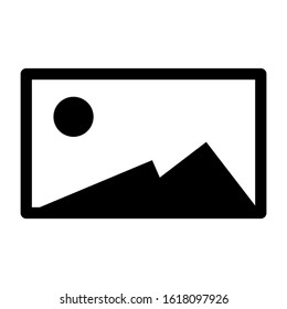 landscape icon isolated sign symbol vector illustration - high quality black style vector icons
