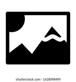 landscape icon isolated sign symbol vector illustration - high quality black style vector icons
