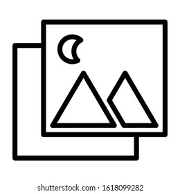 landscape icon isolated sign symbol vector illustration - high quality black style vector icons
