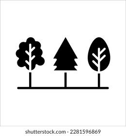 Icono de paisaje. Icono de línea de vector relacionado con el paisaje. Aislado en fondo blanco. Stroke editable. 10.