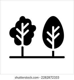 Icono de paisaje. Icono de línea de vector relacionado con el paisaje. Aislado en fondo blanco. Stroke editable. 10.