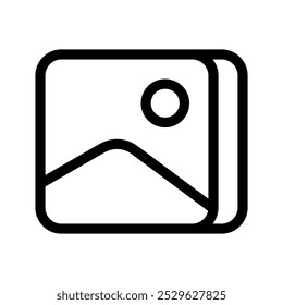 Landscape Icon Vector Symbol Design Illustration