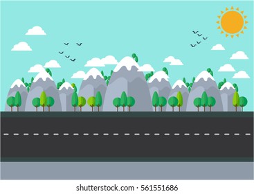 Landscape illustration