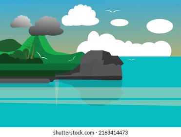 landscape illustration vector artwork Design 
