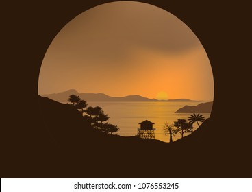 Landscape Illustration view