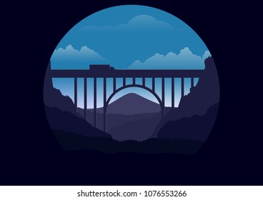 Landscape Illustration view