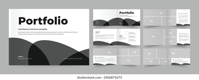 Landscape Interview portfolio architecture portfolio template