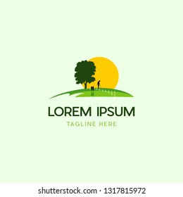 Landscape Logo For Lawn