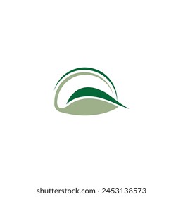 landscape logo, lawn care, agriculture logo, organic eco farming, farm vector logo design	