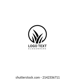 landscape logo for lawn or gardening business logo