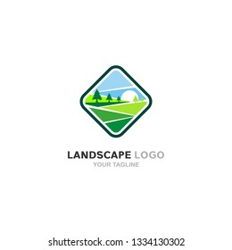 Landscape  Logo Template