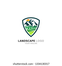 Landscape  Logo Template