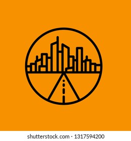 Landscape Logo Vector Graphic Download Template Modern