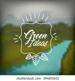 landscape low poly design 
