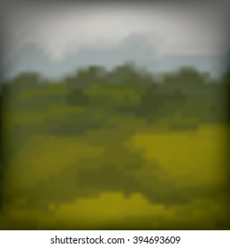 landscape low poly design 