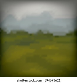 landscape low poly design 