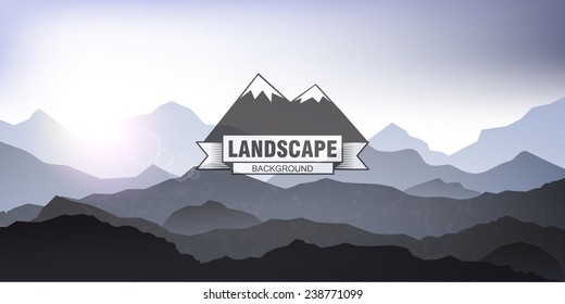 landscape mountain background