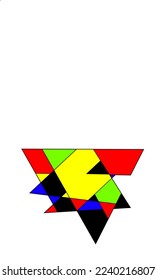 ilustración vectorial de montaña y senderismo,diseño de elementos multicolores
