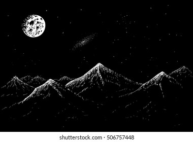 Royalty Free Moon Sketch Stock Images Photos Vectors Shutterstock