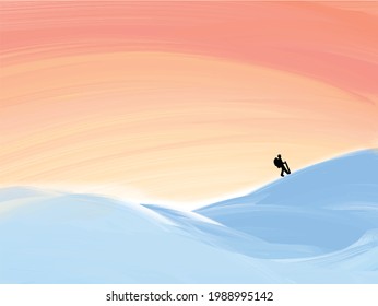 landscape nature nature background vector background vector sad alone background art