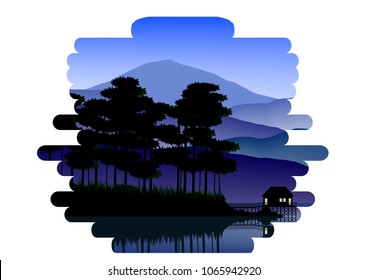 landscape nature Illustration  