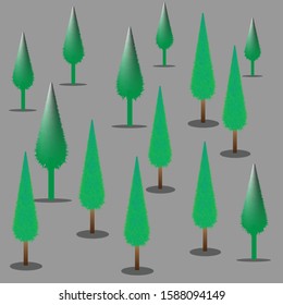 Landscape nature wtih mountain vector image
